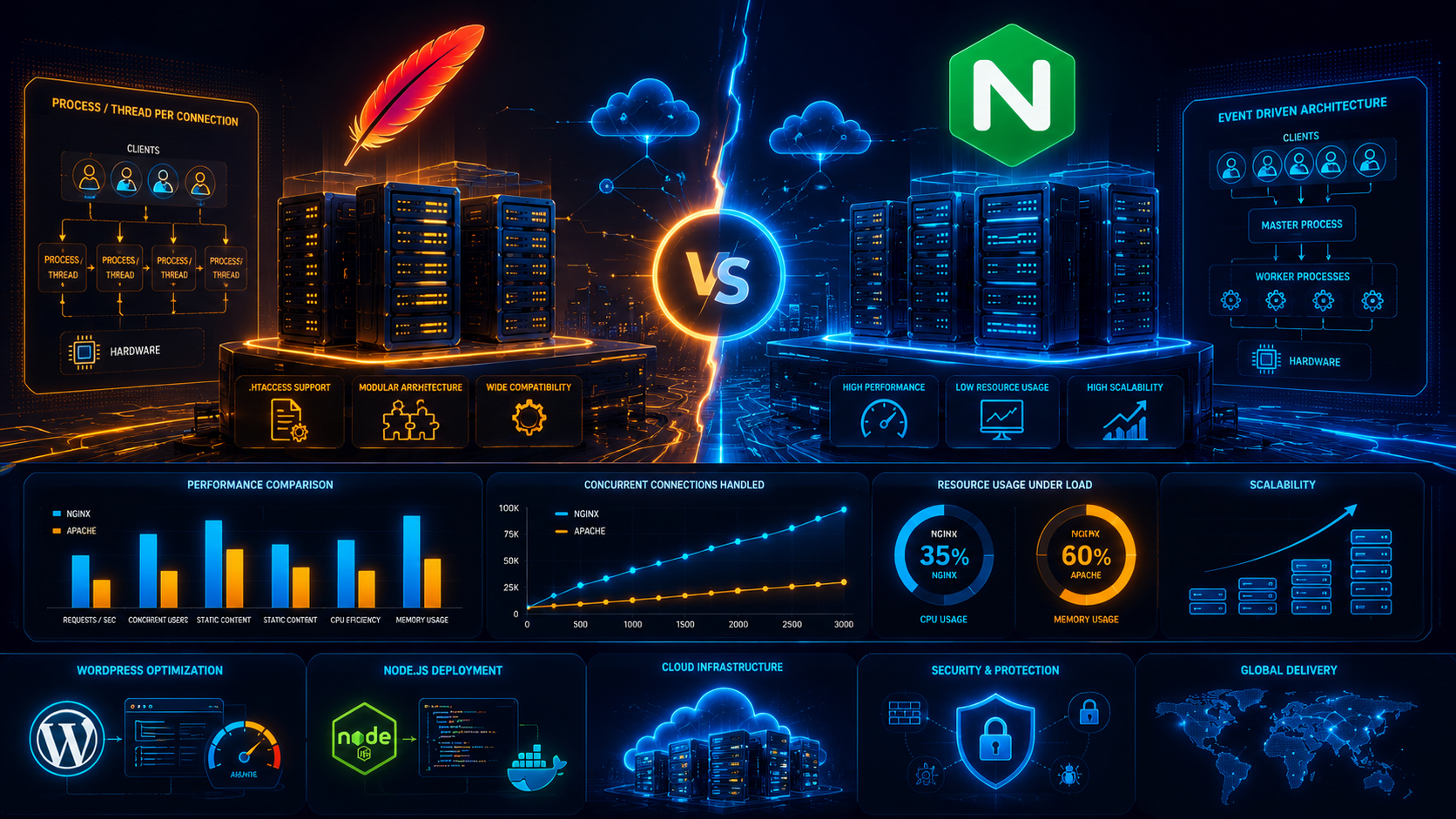 Apache vs Nginx