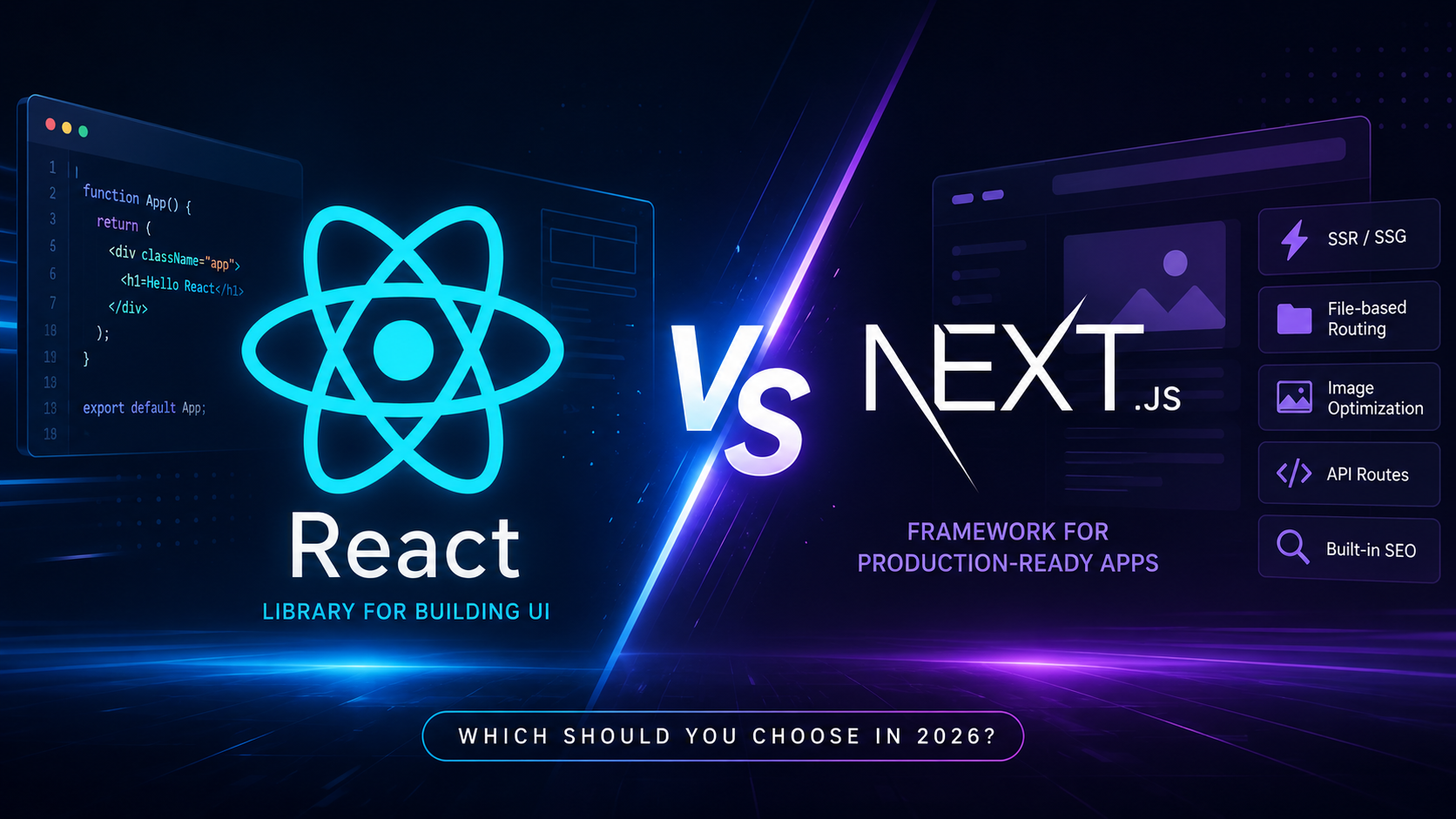 React vs Next.js