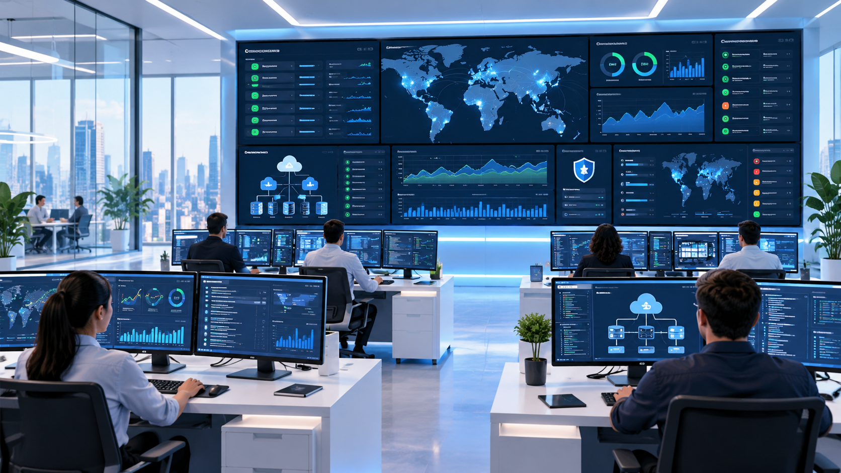 CloudRevol CR Shield security operations command center