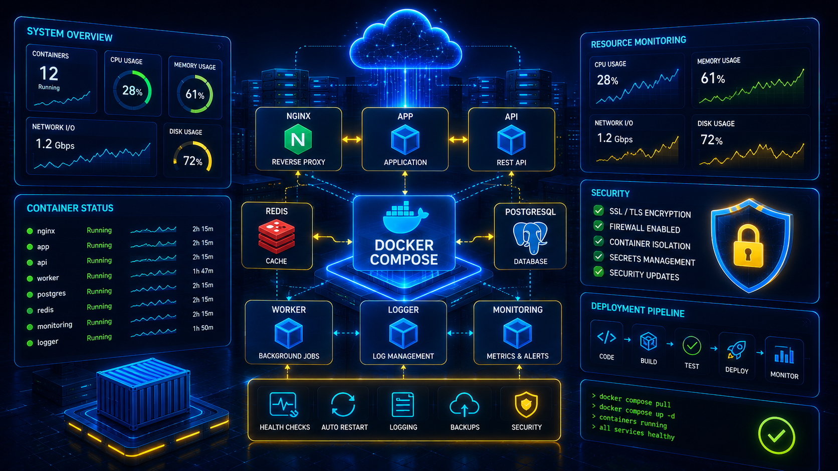 Docker Compose Production Guide